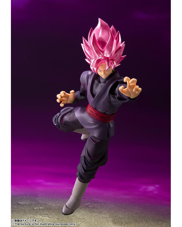 DRAGON BALL SUPER - SS Goku Black Rosé - Figurine S.H. Figuarts 14cm