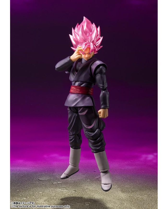 DRAGON BALL SUPER - SS Goku Black Rosé - Figurine S.H. Figuarts 14cm