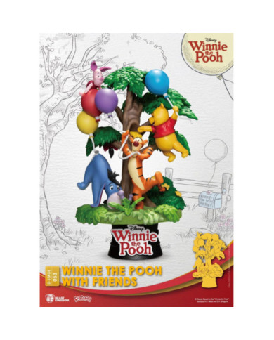 DISNEY - Winnie with Friends - Diorama D-Stage 15cm