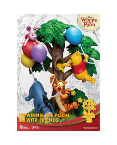 DISNEY - Winnie with Friends - Diorama D-Stage 15cm
