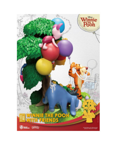 DISNEY - Winnie with Friends - Diorama D-Stage 15cm