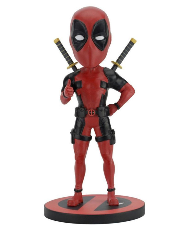 MARVEL - Deadpool classic - Figurine Head Knocker NECA - 22cm