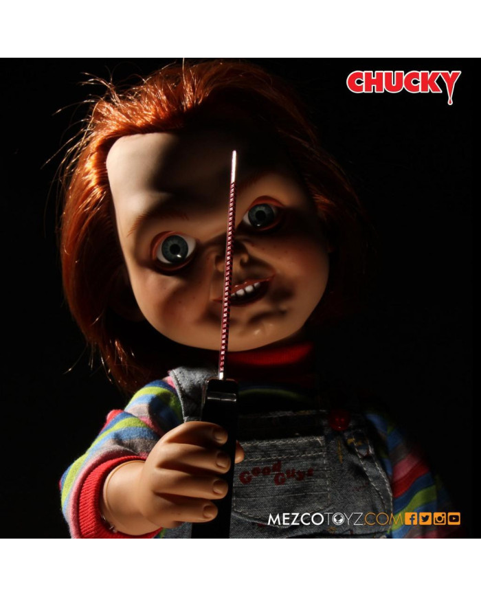 CHUCKY - Sneering Chucky - Poupée Sonore 38cm