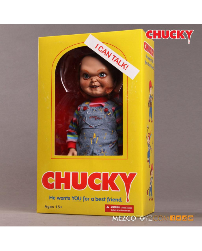 CHUCKY - Sneering Chucky - Poupée Sonore 38cm