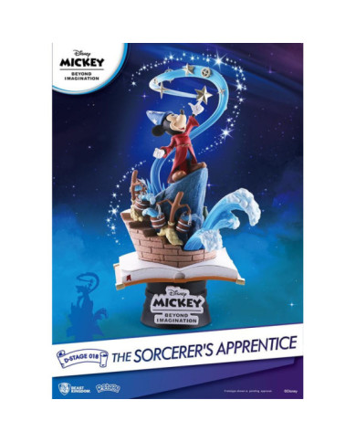 DISNEY - Mickey Sorcerer Apprentice - D-Stage 16cm