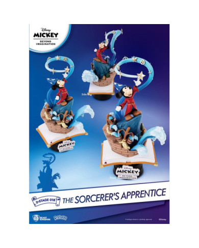 DISNEY - Mickey Sorcerer Apprentice - D-Stage 16cm