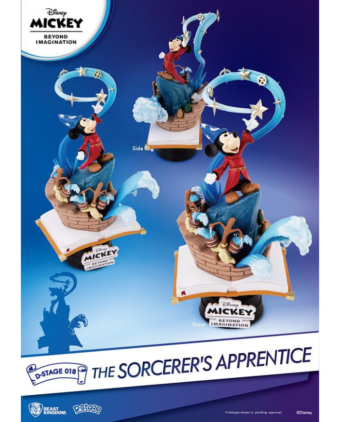 DISNEY - Mickey Sorcerer Apprentice - D-Stage 16cm