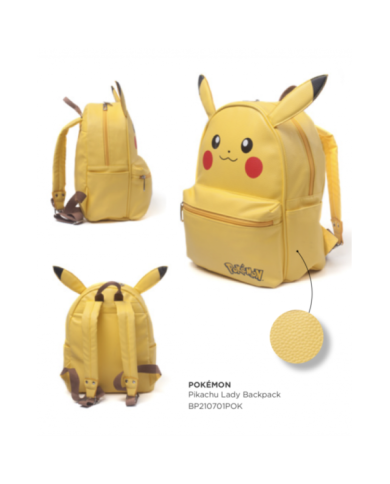 POKEMON - Pikachu - Heady - Mini Sac à dos