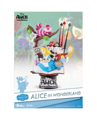 ALICE - D-Select - Alice in Wonderland Diorama - 18cm