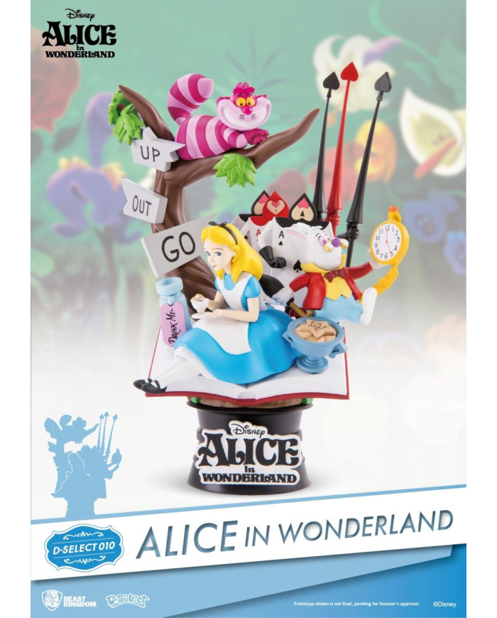 ALICE - D-Select - Alice in Wonderland Diorama - 18cm