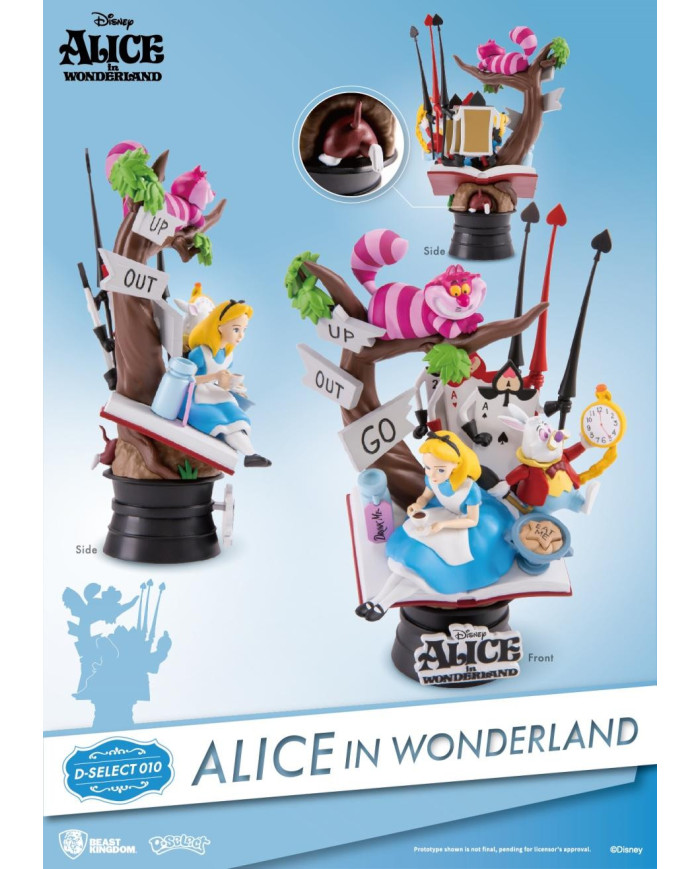 ALICE - D-Select - Alice in Wonderland Diorama - 18cm