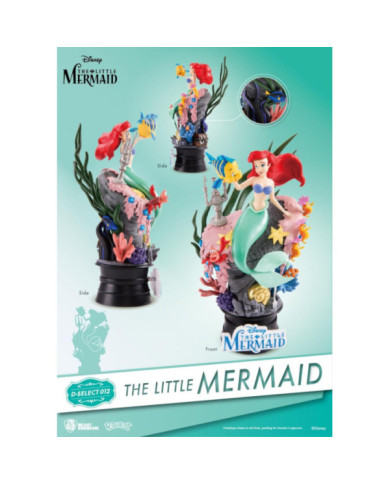 DISNEY - D-Select - The Little Mermaid Diorama - 18cm