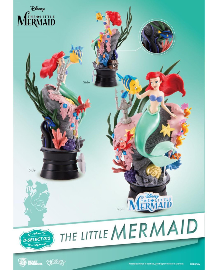 DISNEY - D-Select - The Little Mermaid Diorama - 18cm