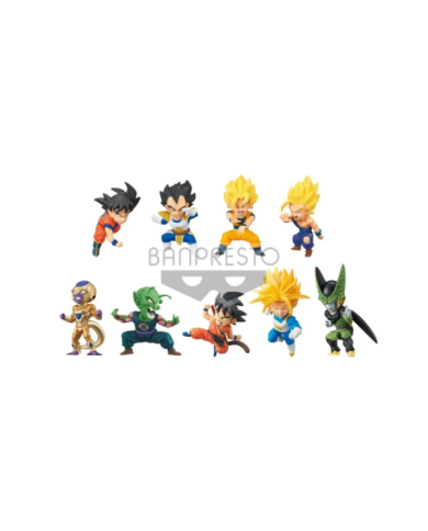 DRAGON BALL SUPER - Figurine WCF Serie 4 - Box de 9 Figurines