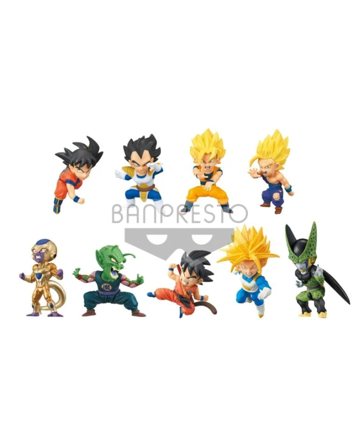 DRAGON BALL SUPER - Figurine WCF Serie 4 - Box de 9 Figurines
