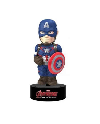 AVENGERS - Body Knocker - Cap. America Solar Powered - 16cm