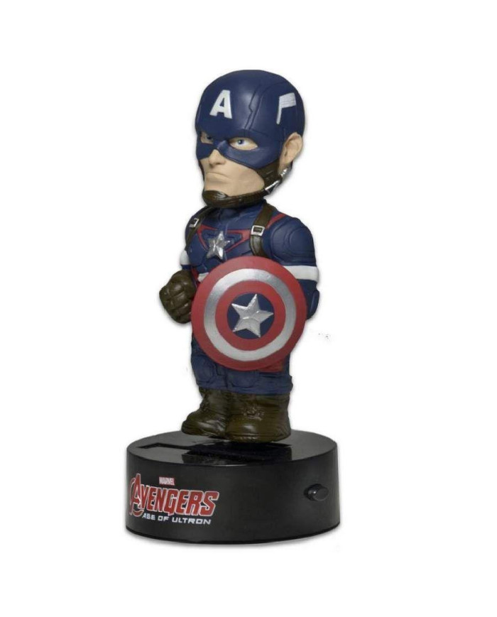 AVENGERS - Body Knocker - Cap. America Solar Powered - 16cm