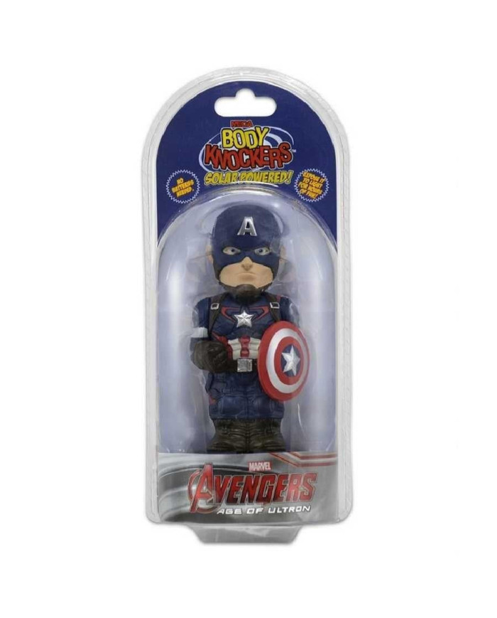AVENGERS - Body Knocker - Cap. America Solar Powered - 16cm