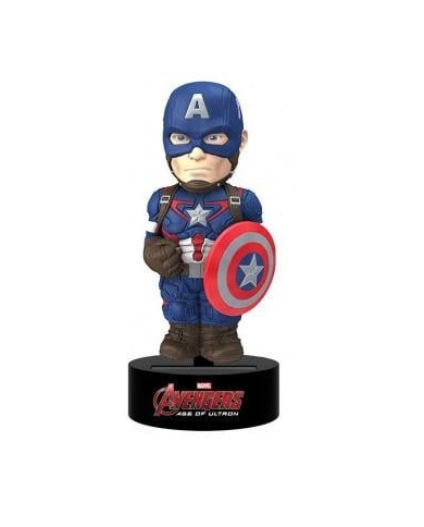 AVENGERS - Body Knocker - Cap. America Solar Powered - 16cm