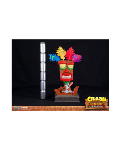 CRASH BANDICOOT - Masque taille réelle Aku Aku - 65cm