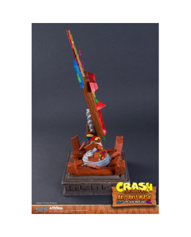 CRASH BANDICOOT - Masque taille réelle Aku Aku - 65cm