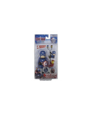 MARVEL - GIFT Set Body Knocker Scalers Hubsnaps - Captain America
