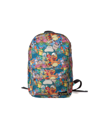 POKEMON - All Over Printed Characters Backpack