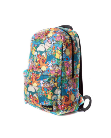 POKEMON - All Over Printed Characters Backpack
