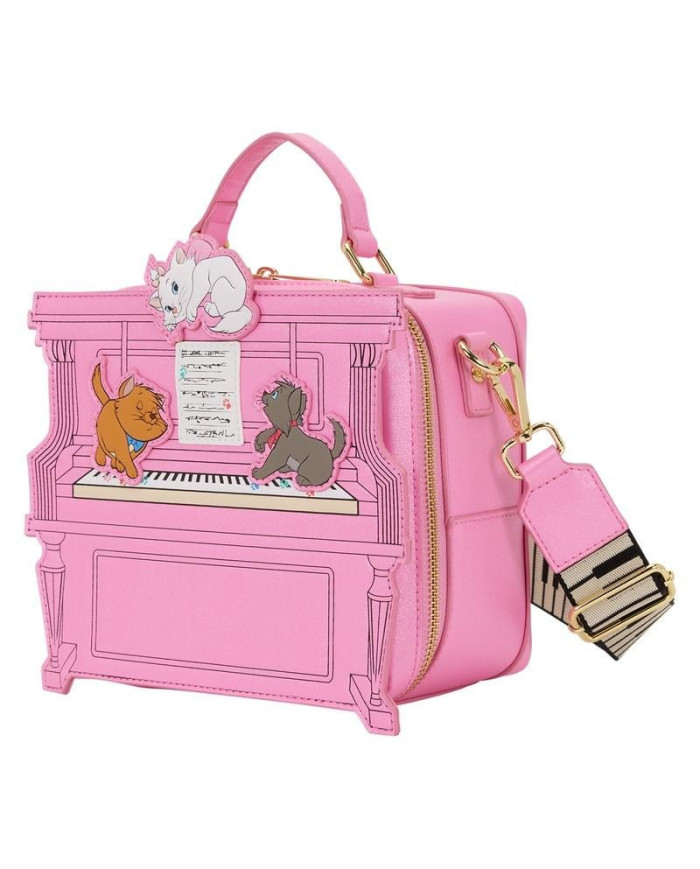Sac à bandoulière Loungefly - Les Aristochats Figural Piano