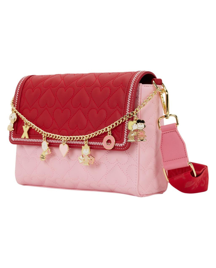 Sac à bandoulière Loungefly - Snoopy Valentine's Day Charm