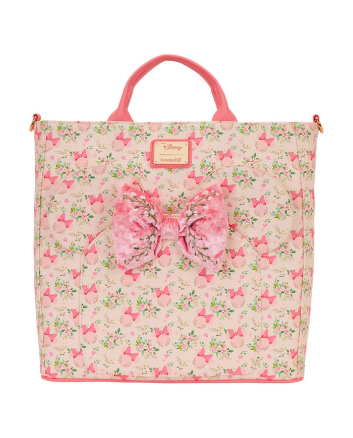 Sac convertible Loungefly - Minnie Mouse Floral All-Over Print