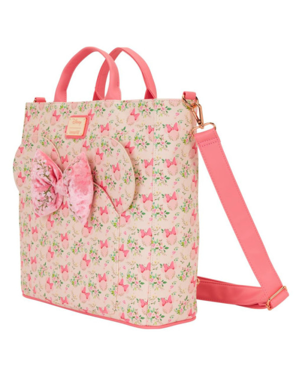 Sac convertible Loungefly - Minnie Mouse Floral All-Over Print