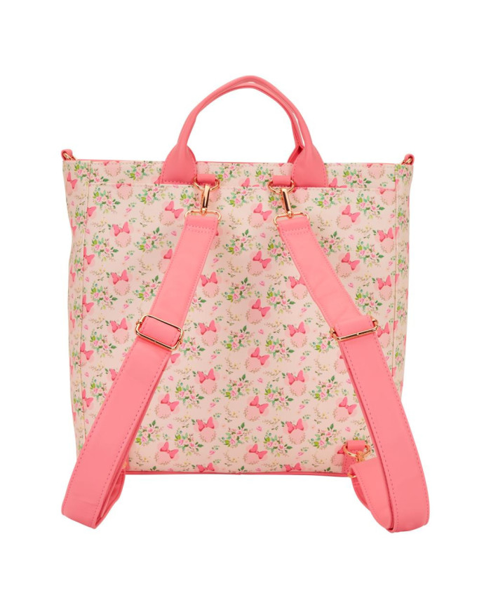 Sac convertible Loungefly - Minnie Mouse Floral All-Over Print