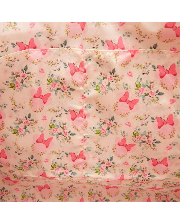 Sac convertible Loungefly - Minnie Mouse Floral All-Over Print