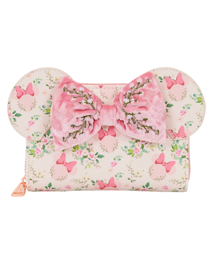 Portefeuille Loungefly - Minnie Mouse Floral All-Over Print