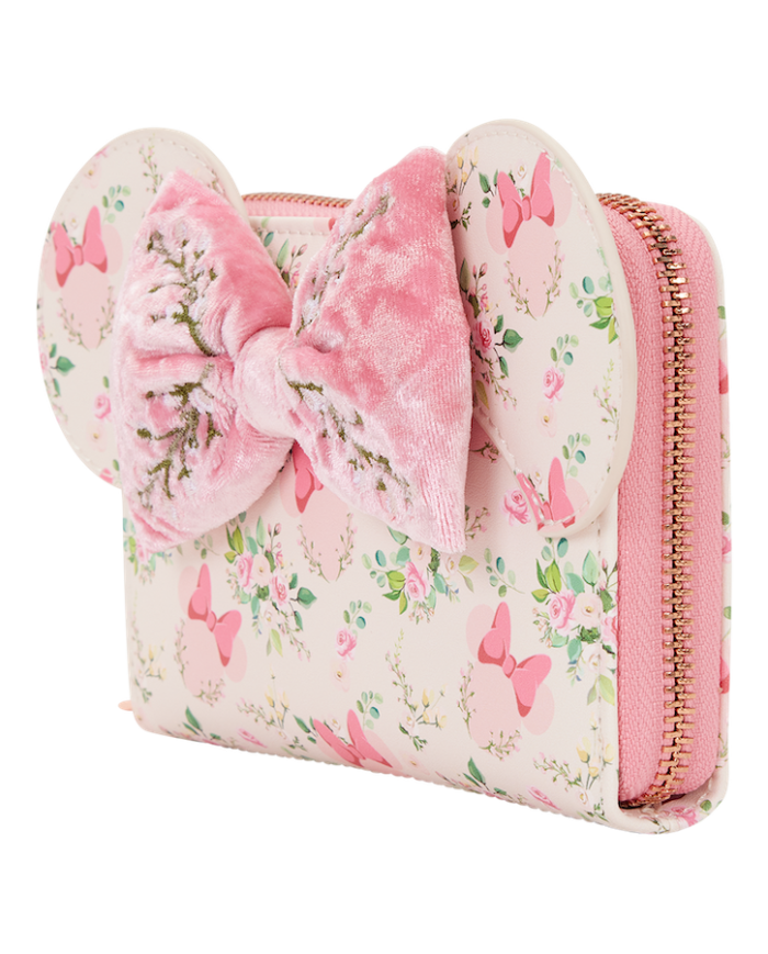 Portefeuille Loungefly - Minnie Mouse Floral All-Over Print