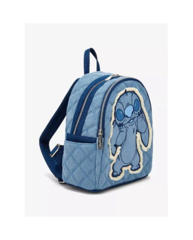 Sac à dos Loungefly - Stitch Denim Patchwork Exclusive