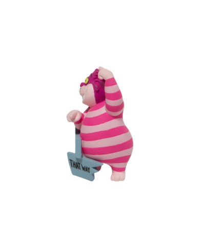Disney Showcase Collection - Figurine Chat du Cheshire "Par ici"
