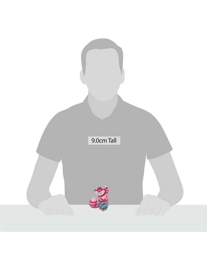 Disney Showcase Collection - Figurine Chat du Cheshire "Par ici"