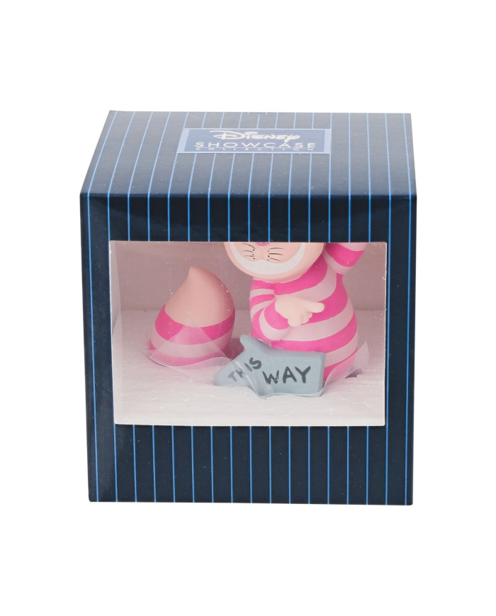 Disney Showcase Collection - Figurine Chat du Cheshire "Par ici"
