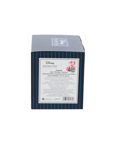 Disney Showcase Collection - Figurine Chat du Cheshire "Par ici"