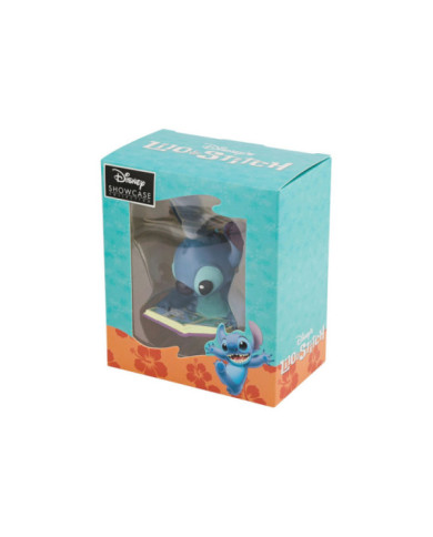 Disney Showcase Collection - Figurine Stitch avec un livre