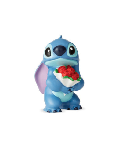 Disney Showcase Collection - Mini Figurine Stitch avec des fleurs
