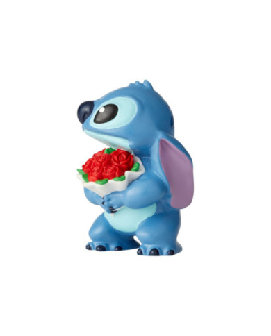 Disney Showcase Collection - Mini Figurine Stitch avec des fleurs