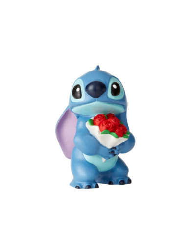 Disney Showcase Collection - Mini Figurine Stitch avec des fleurs