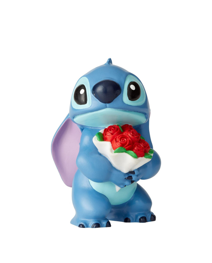 Disney Showcase Collection - Mini Figurine Stitch avec des fleurs