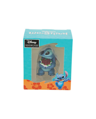 Disney Showcase Collection - Mini Figurine Stitch avec des fleurs