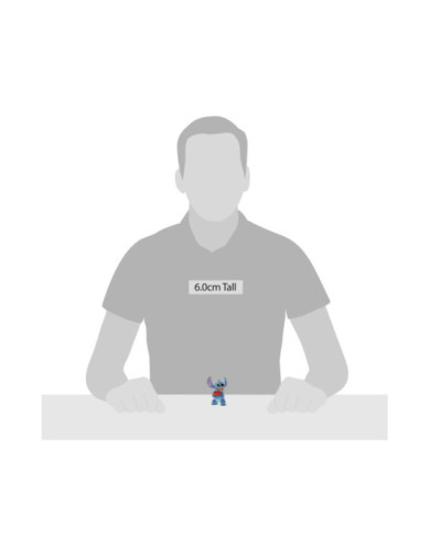 Disney Showcase Collection - Mini Figurine Stitch avec un coeur