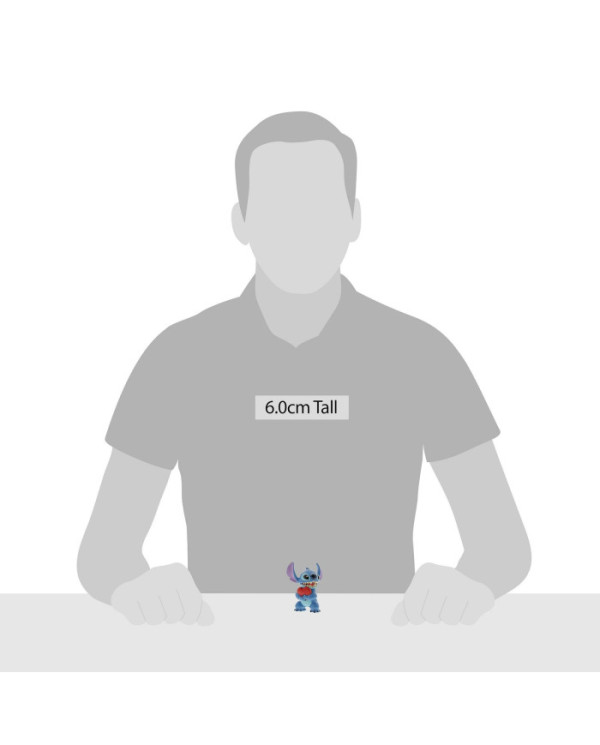 Disney Showcase Collection - Mini Figurine Stitch avec un coeur