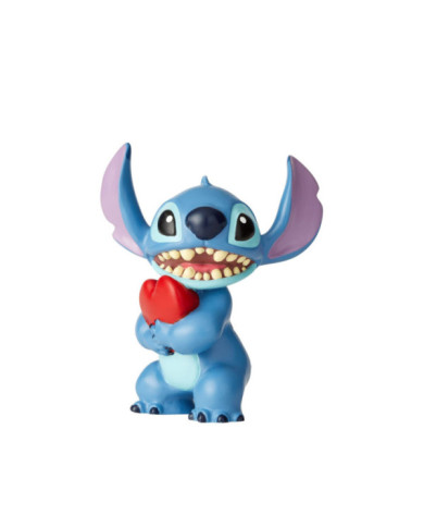 Disney Showcase Collection - Mini Figurine Stitch avec un coeur